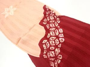 未使用品　正絹　絞り　帯揚げ